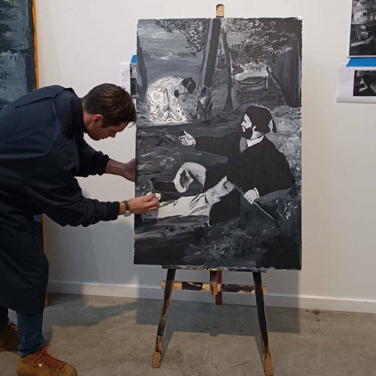 Team building - Peinture collaborative